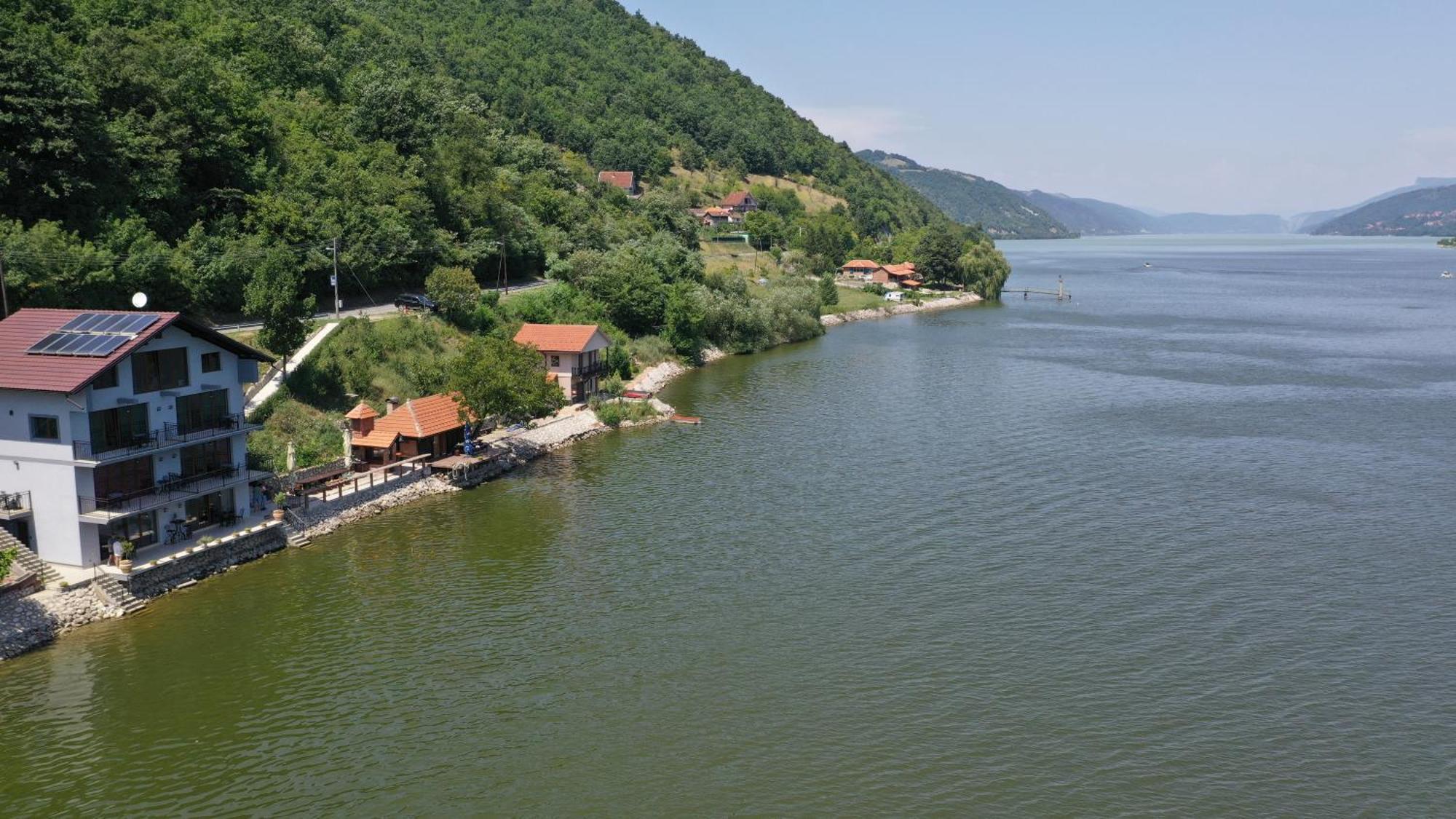 Dunavska Vila Milosavljevic Donji Milanovac Esterno foto